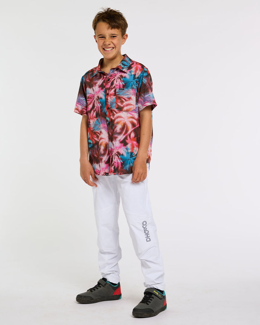 Youth Tech Party Shirt | Nebula | Short Sleeves | YOUTH TOPS | DHaRCO | Image 5 of 6