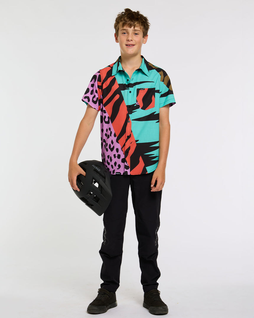 Youth Tech Party Shirt | Jinx | Short Sleeves | YOUTH TOPS | DHaRCO | Image 6 of 8