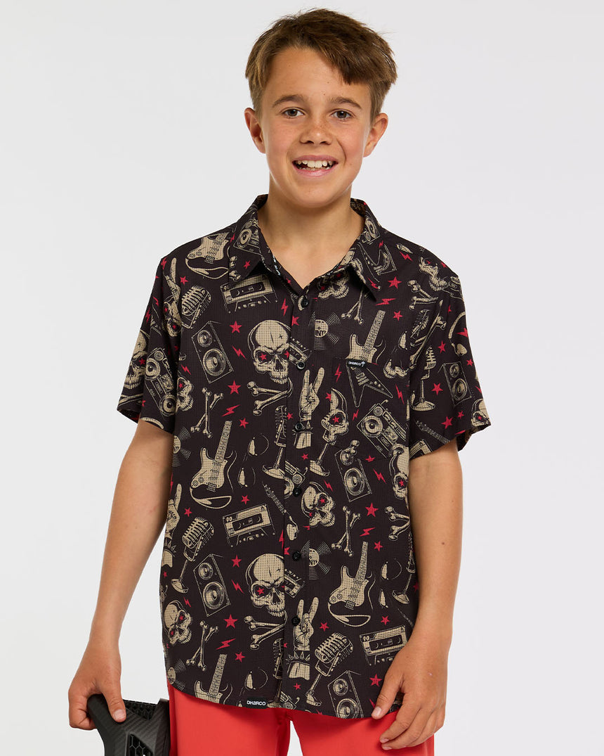 Youth Tech Party Shirt | RocknRolla | Short Sleeves | YOUTH TOPS | DHaRCO | Image 3 of 6