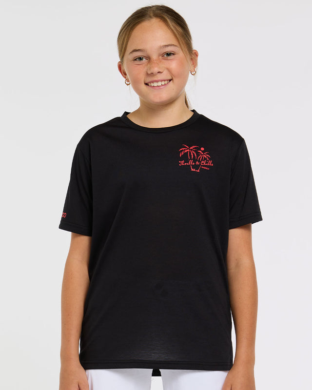 Youth Tech Tee | Onyx | Short Sleeves | YOUTH TOPS | DHaRCO | Image 1 of 8