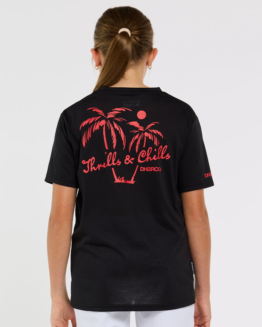 Youth Tech Tee | Onyx | Short Sleeves | YOUTH TOPS | DHaRCO | Image 2 of 8
