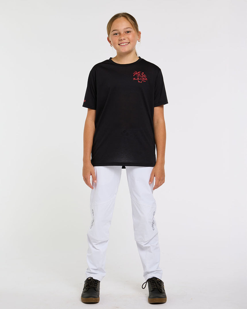 Youth Tech Tee | Onyx | Short Sleeves | YOUTH TOPS | DHaRCO | Image 3 of 8