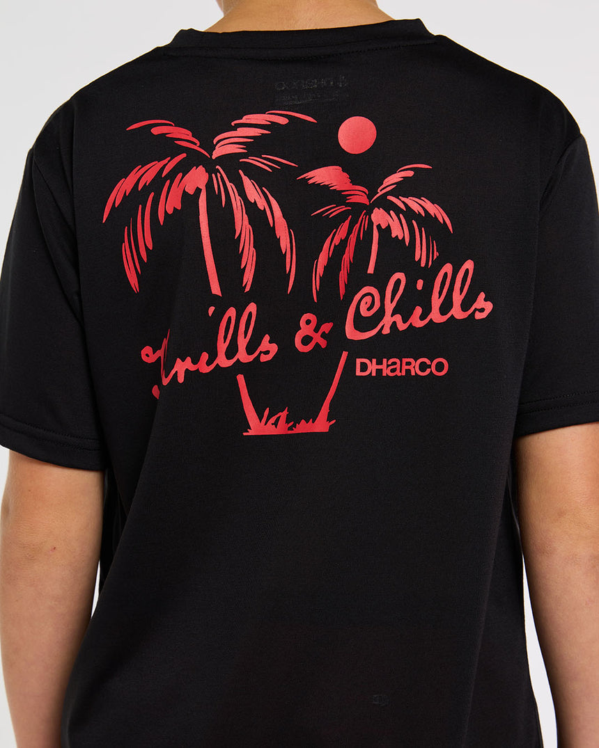 Youth Tech Tee | Onyx | Short Sleeves | YOUTH TOPS | DHaRCO | Image 5 of 8