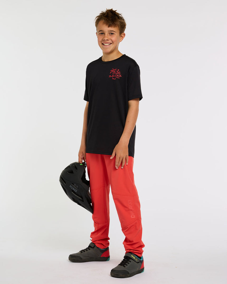 Youth Tech Tee | Onyx | Short Sleeves | YOUTH TOPS | DHaRCO | Image 4 of 8