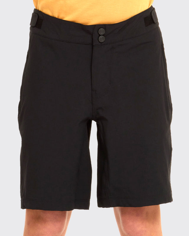 Youth Trail Shorts | Black | Trail Shorts | YOUTH BOTTOMS | DHaRCO | Image 1 of 6