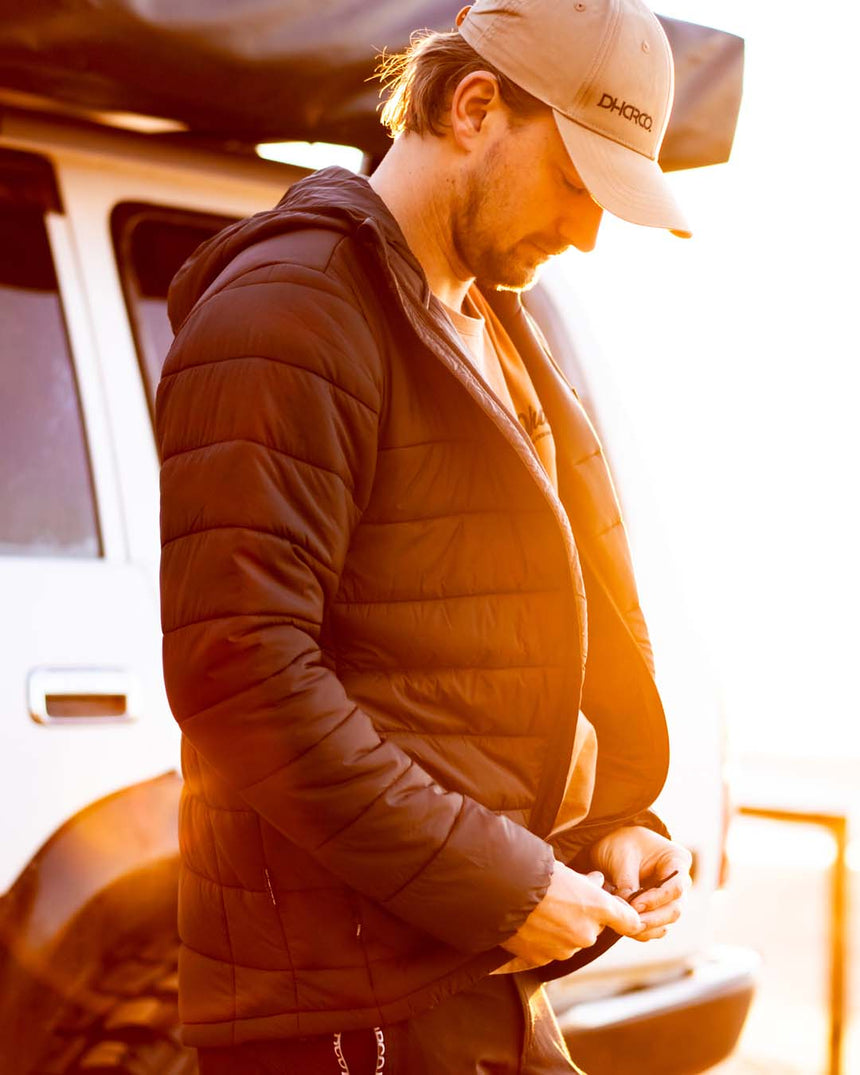 Mens Roam Puffer Jacket | Black | Puffer Jacket | MENS TOPS | DHaRCO | Image 10 of 10
