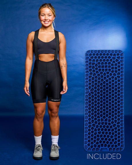Womens Enduro Bib Kit | Including RHEON Central Back Protector | WOMENS PROTECTION | DHaRCO | Image 1 of 8