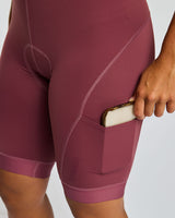 QOM Bib | Wild Ginger/Pink Palm | Bibs | WOMENS BOTTOMS | DHaRCO | Image 6 of 8