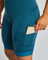 QOM Bib | Morrocan Blue/Aurora | Bibs | WOMENS BOTTOMS | DHaRCO | Image 6 of 10
