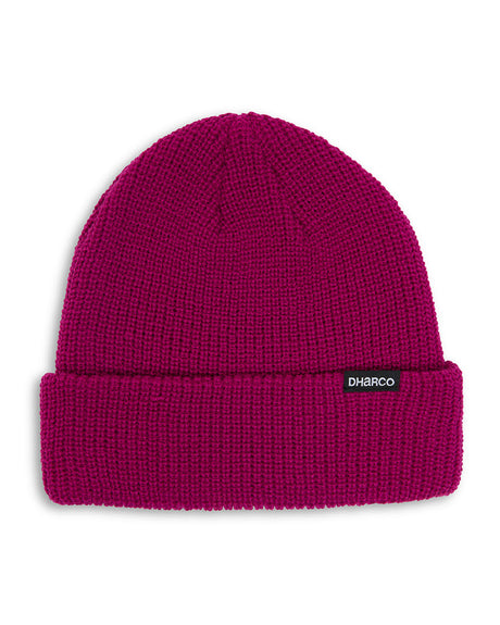 Loose U-Knit Beanie | Sangria | Beanies | UNISEX ACCESSORIES | DHaRCO | Image 1 of 5