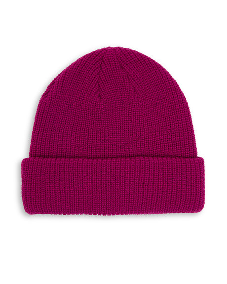 Loose U-Knit Beanie | Sangria | Beanies | UNISEX ACCESSORIES | DHaRCO | Image 2 of 5