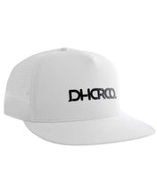 Flat Brim Trucker | White | Caps | UNISEX ACCESSORIES | DHaRCO | Image 1 of 5