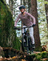 Womens Gravity Jersey | Sterling | Long Sleeves | WOMENS TOPS | DHaRCO | Image 7 of 8