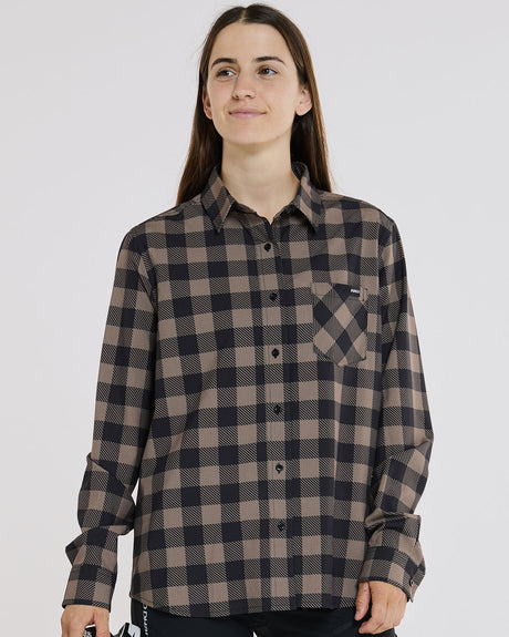 Womens Tech Long Sleeve Shirt | Jack | Long Sleeves | WOMENS TOPS | DHaRCO | Image 1 of 6