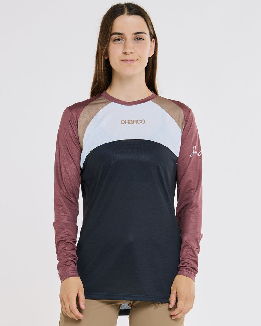 Womens Race Jersey | Lotus | Long Sleeves | WOMENS TOPS | DHaRCO | Image 1 of 5