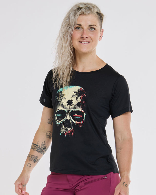 Womens Short Sleeve Tech Tee | Eddie | Short Sleeves | WOMENS TOPS | DHaRCO | Image 1 of 6