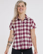 Womens Tech Party Shirt | Sterling | Short Sleeves | WOMENS TOPS | DHaRCO | Image 1 of 6