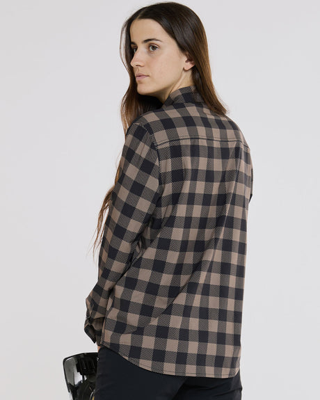 Womens Tech Long Sleeve Shirt | Jack | Long Sleeves | WOMENS TOPS | DHaRCO | Image 2 of 6