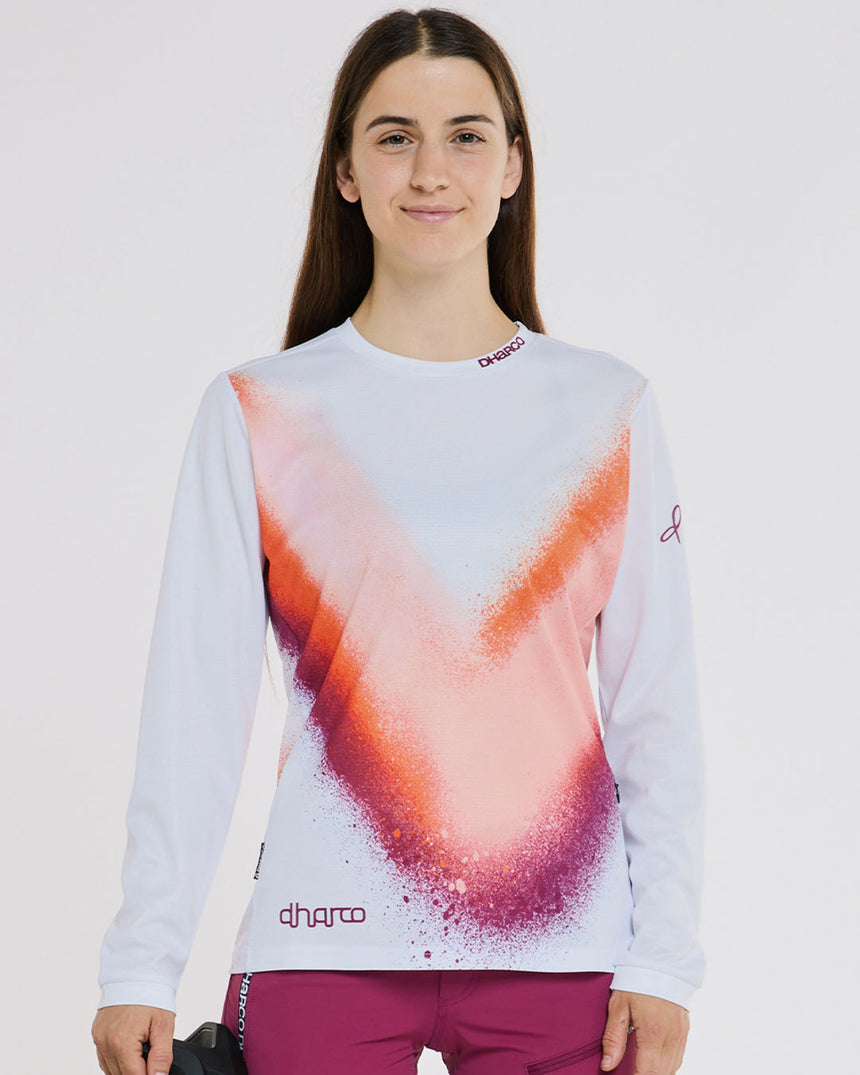 Womens Gravity Jersey | Firebird | Long Sleeves | WOMENS TOPS | DHaRCO | Image 1 of 7
