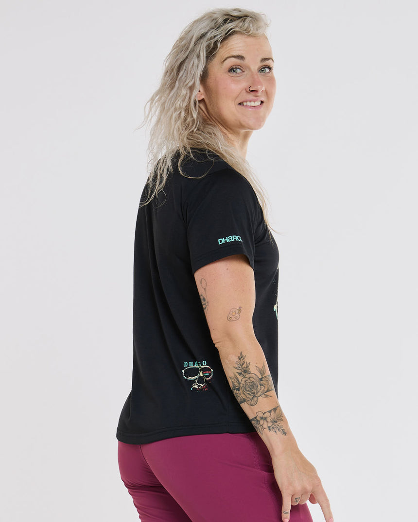 Womens Short Sleeve Tech Tee | Eddie | Short Sleeves | WOMENS TOPS | DHaRCO | Image 3 of 6