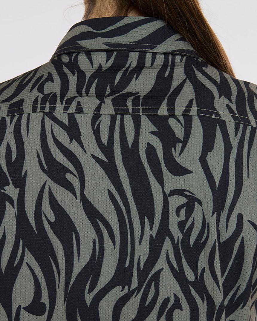 Womens Tech Party Shirt | Cypress | Short Sleeves | WOMENS TOPS | DHaRCO | Image 6 of 6