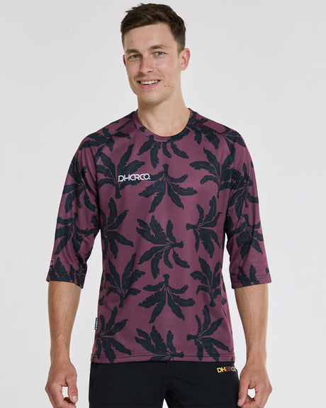 Mens 3/4 Sleeve Jersey | Coramba | 3/4 Sleeves | MENS TOPS | DHaRCO | Image 1 of 6