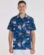 Mens Tech Party Shirt | Oasis | Short Sleeves | MENS TOPS | DHaRCO | Image 1 of 6