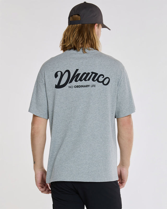 Mens Cotton Tee | Grey Marble | Short Sleeves | MENS TOPS | DHaRCO | Image 1 of 6