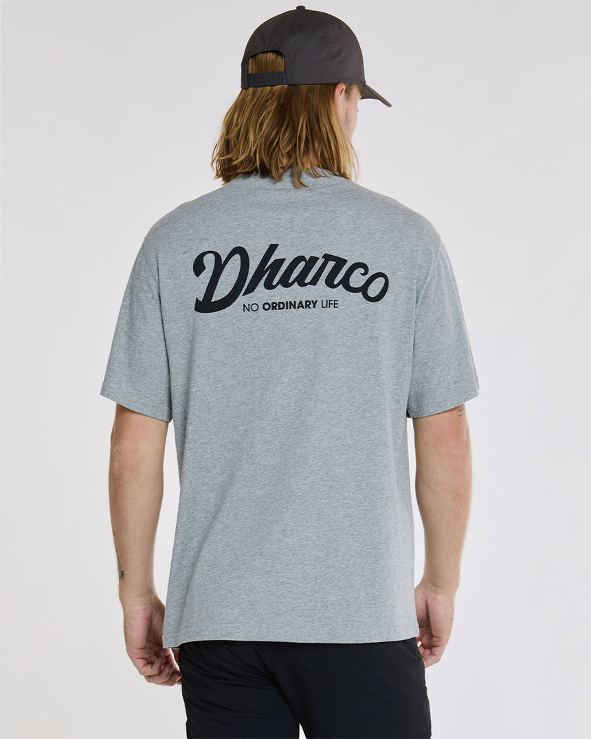 Mens Cotton Tee | Grey Marble | Short Sleeves | MENS TOPS | DHaRCO | Image 1 of 6