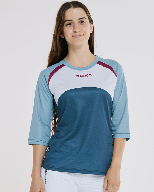 Womens 3/4 Sleeve Jersey | Farrah | 3/4 Sleeves | WOMENS TOPS | DHaRCO | Image 1 of 6