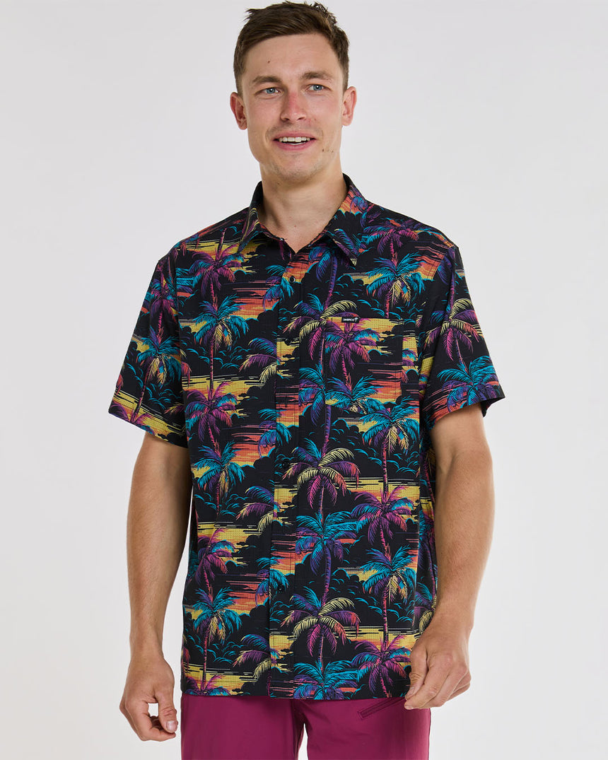 Mens Tech Party Shirt | Stoke Wizard | Short Sleeves | MENS TOPS | DHaRCO | Image 1 of 6