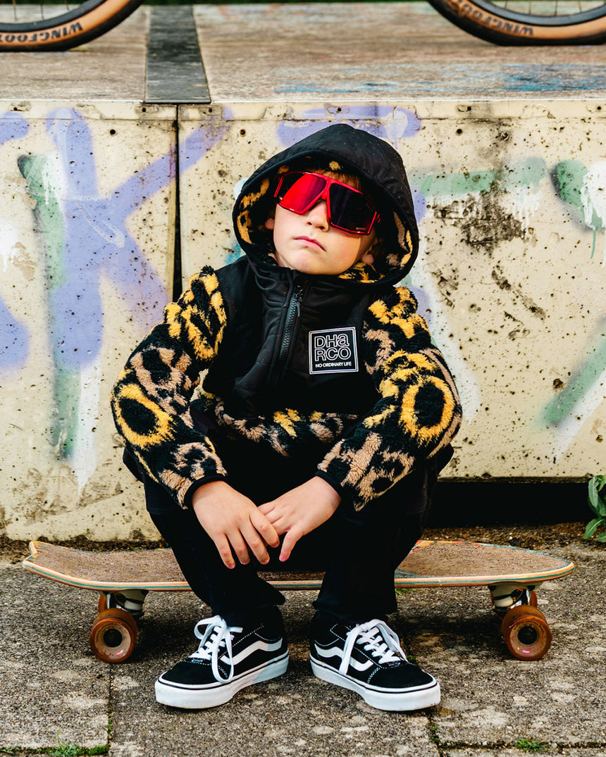 Youth Sherpa Full Zip | Golden | Sherpa | YOUTH TOPS | DHaRCO | Image 8 of 8
