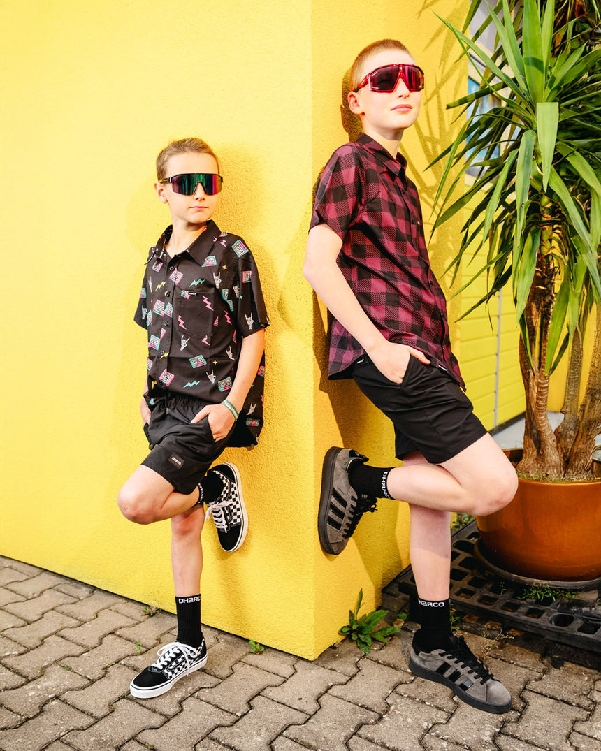 Youth Tech Party Shirt | Mix Tape | Short Sleeves | YOUTH TOPS | DHaRCO | Image 7 of 8
