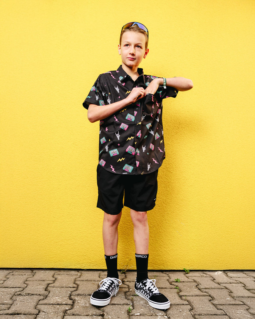 Youth Tech Party Shirt | Mix Tape | Short Sleeves | YOUTH TOPS | DHaRCO | Image 8 of 8