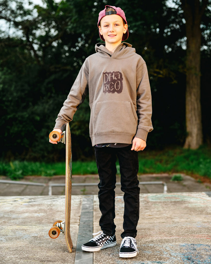 Youth Hoodie | Olive | Hoodie | YOUTH TOPS | DHaRCO | Image 7 of 8