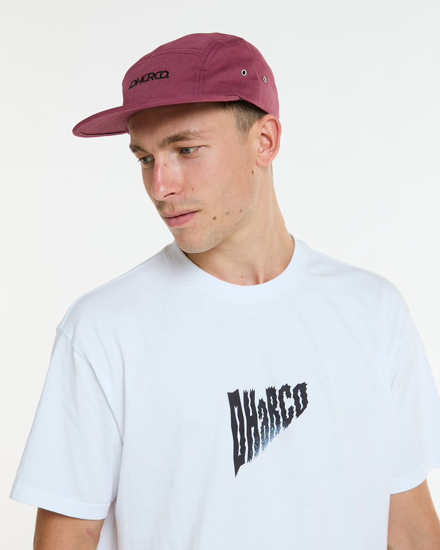 5 Panel Hat | Sangria | Caps | UNISEX ACCESSORIES | DHaRCO | Image 5 of 5