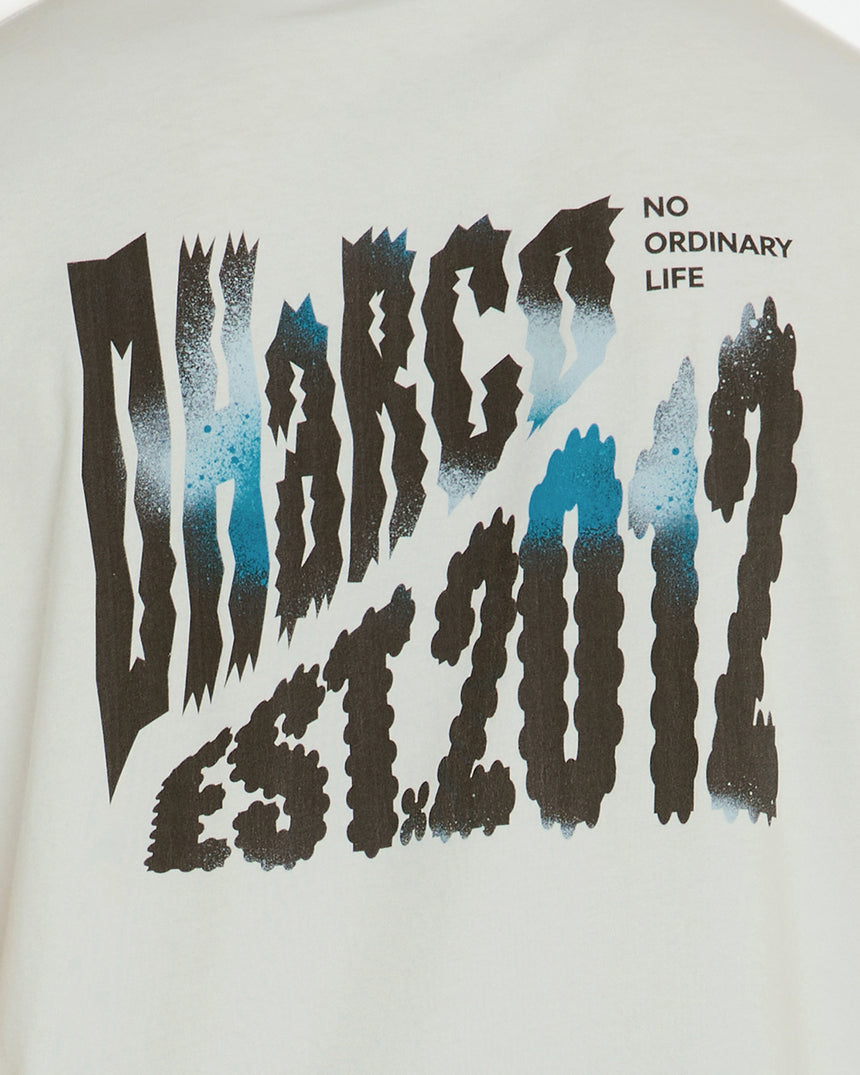 Mens Cotton Tee | White | Short Sleeves | MENS TOPS | DHaRCO | Image 5 of 6
