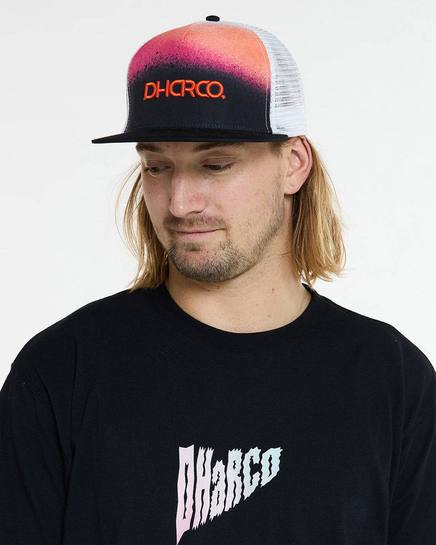 Flat Brim Trucker | Black Snake | Caps | UNISEX ACCESSORIES | DHaRCO | Image 4 of 5