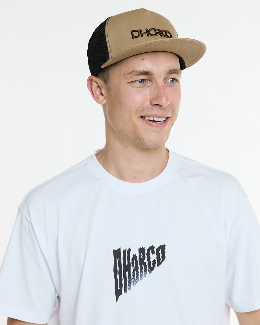 Flat Brim Trucker | Dust | Caps | UNISEX ACCESSORIES | DHaRCO | Image 5 of 5