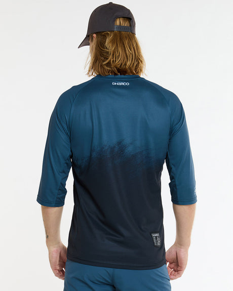 Mens 3/4 Sleeve Jersey | High Tide | 3/4 Sleeves | MENS TOPS | DHaRCO | Image 2 of 6