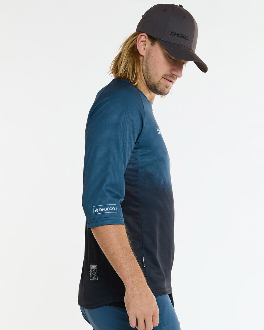 Mens 3/4 Sleeve Jersey | High Tide | 3/4 Sleeves | MENS TOPS | DHaRCO | Image 3 of 6
