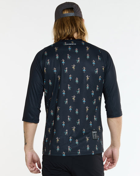 Mens 3/4 Sleeve Jersey | Kane | 3/4 Sleeves | MENS TOPS | DHaRCO | Image 2 of 6