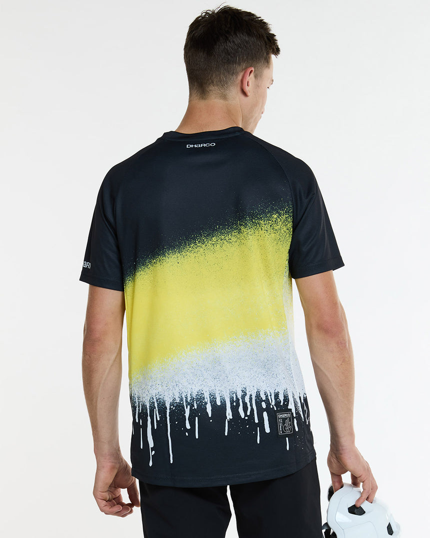Mens Short Sleeve Jersey | Acid Rain | Short Sleeves | MENS TOPS | DHaRCO | Image 2 of 6