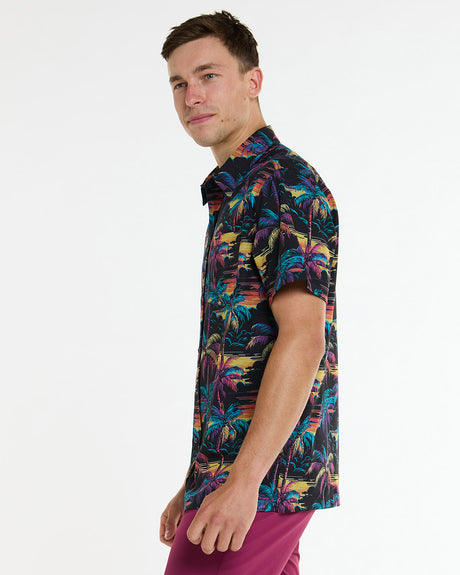 Mens Tech Party Shirt | Stoke Wizard | Short Sleeves | MENS TOPS | DHaRCO | Image 2 of 6