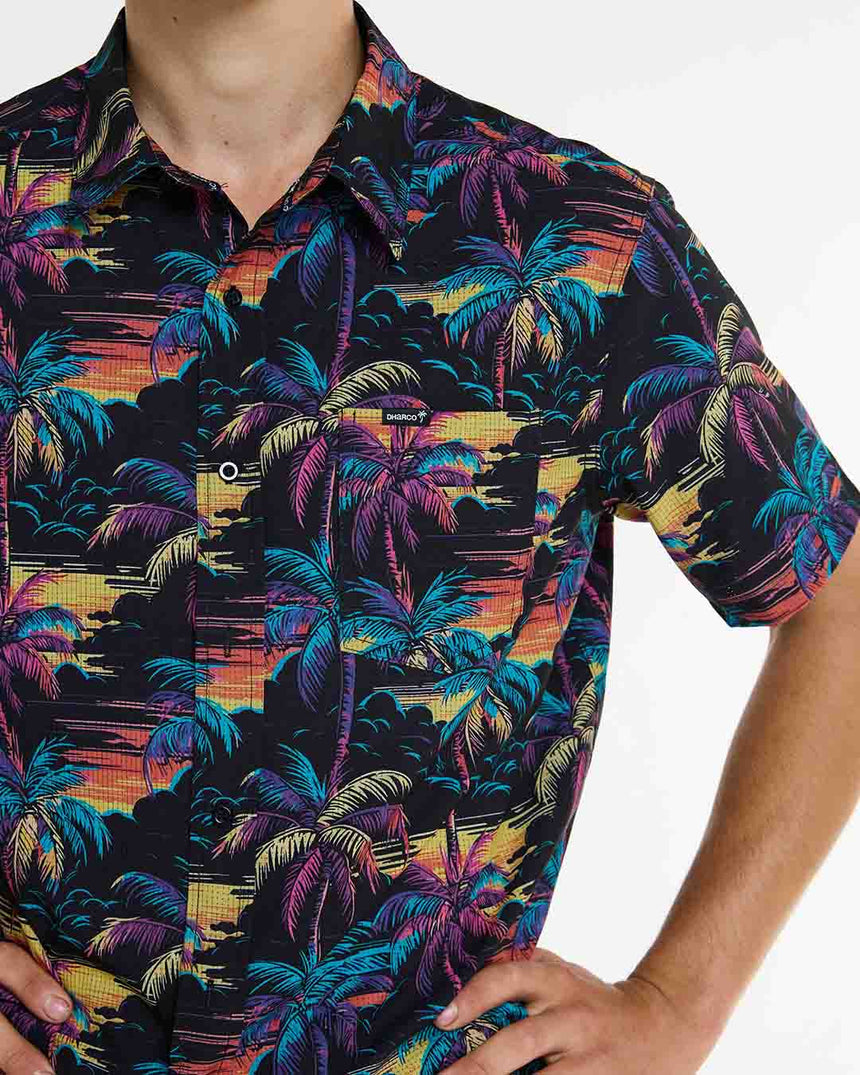 Mens Tech Party Shirt | Stoke Wizard | Short Sleeves | MENS TOPS | DHaRCO | Image 5 of 6