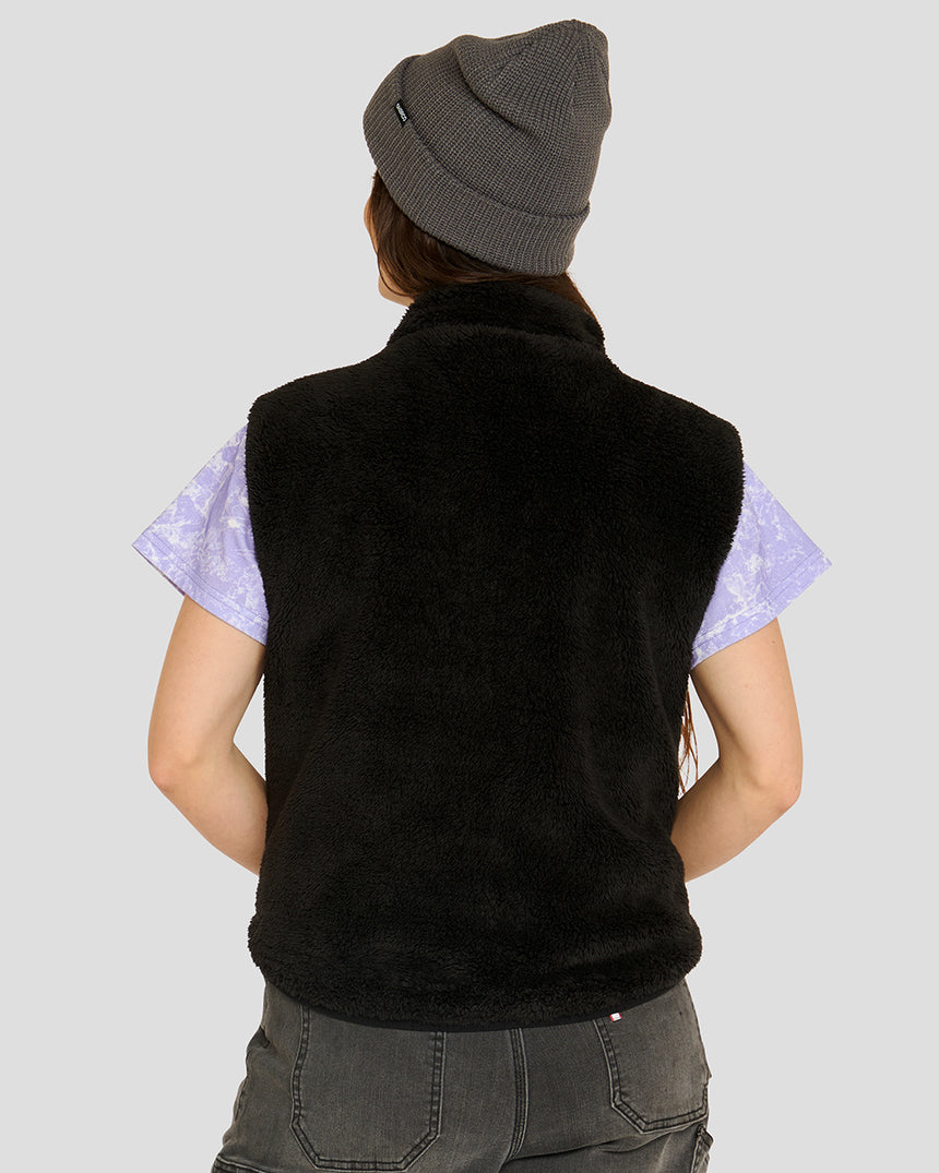 Womens Sherpa Vest | Black | WOMENS | TOPS | JACKETS | DHaRCO | MTB | Image 8 of 10
