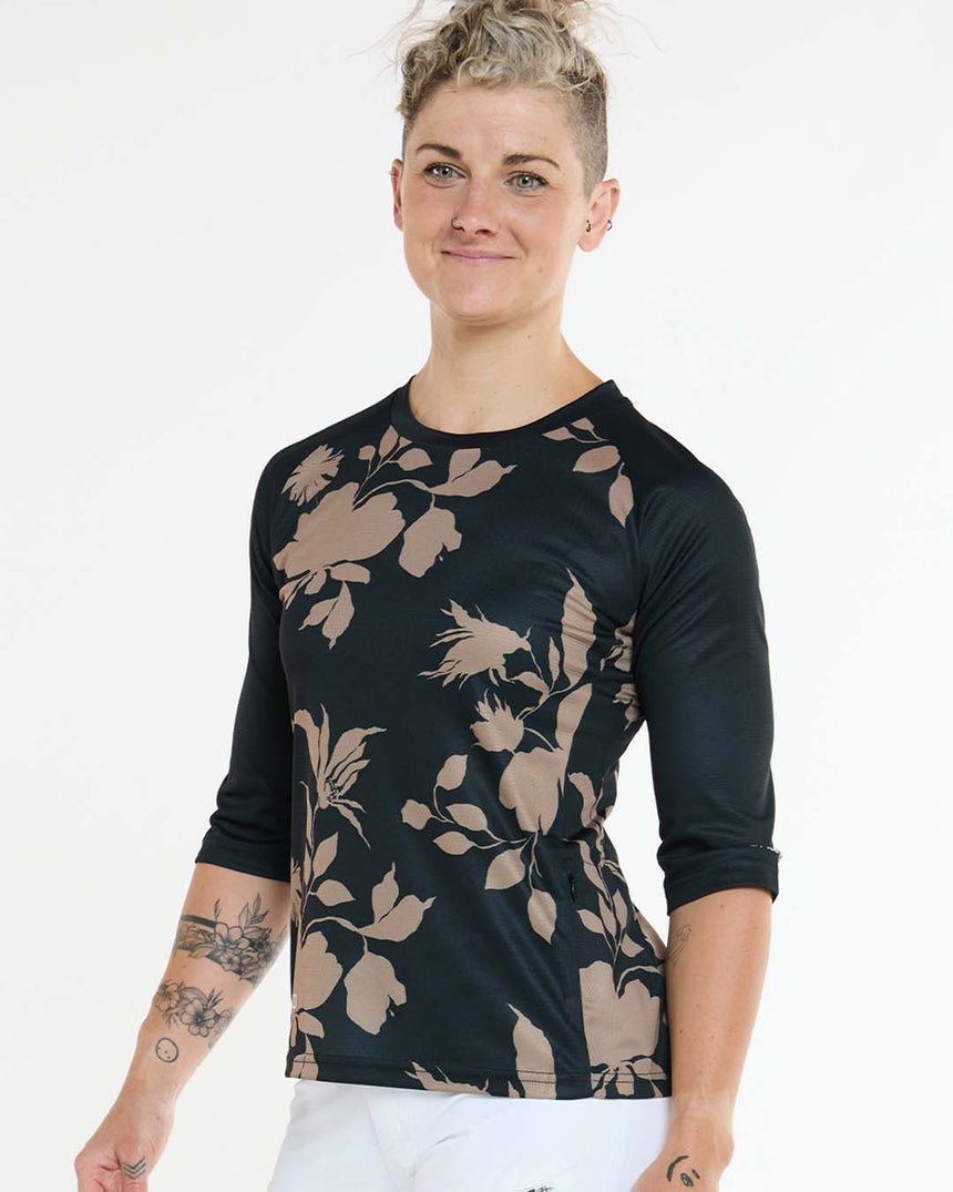 Womens 3/4 Sleeve Jersey | Louis | 3/4 Sleeves | WOMENS TOPS | DHaRCO | Image 3 of 6
