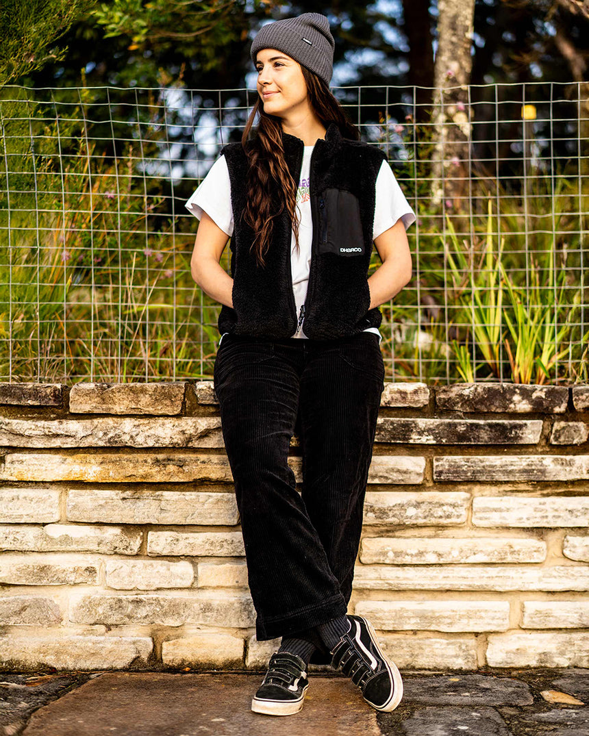 Womens Sherpa Vest | Black | WOMENS | TOPS | JACKETS | DHaRCO | MTB | Image 10 of 10