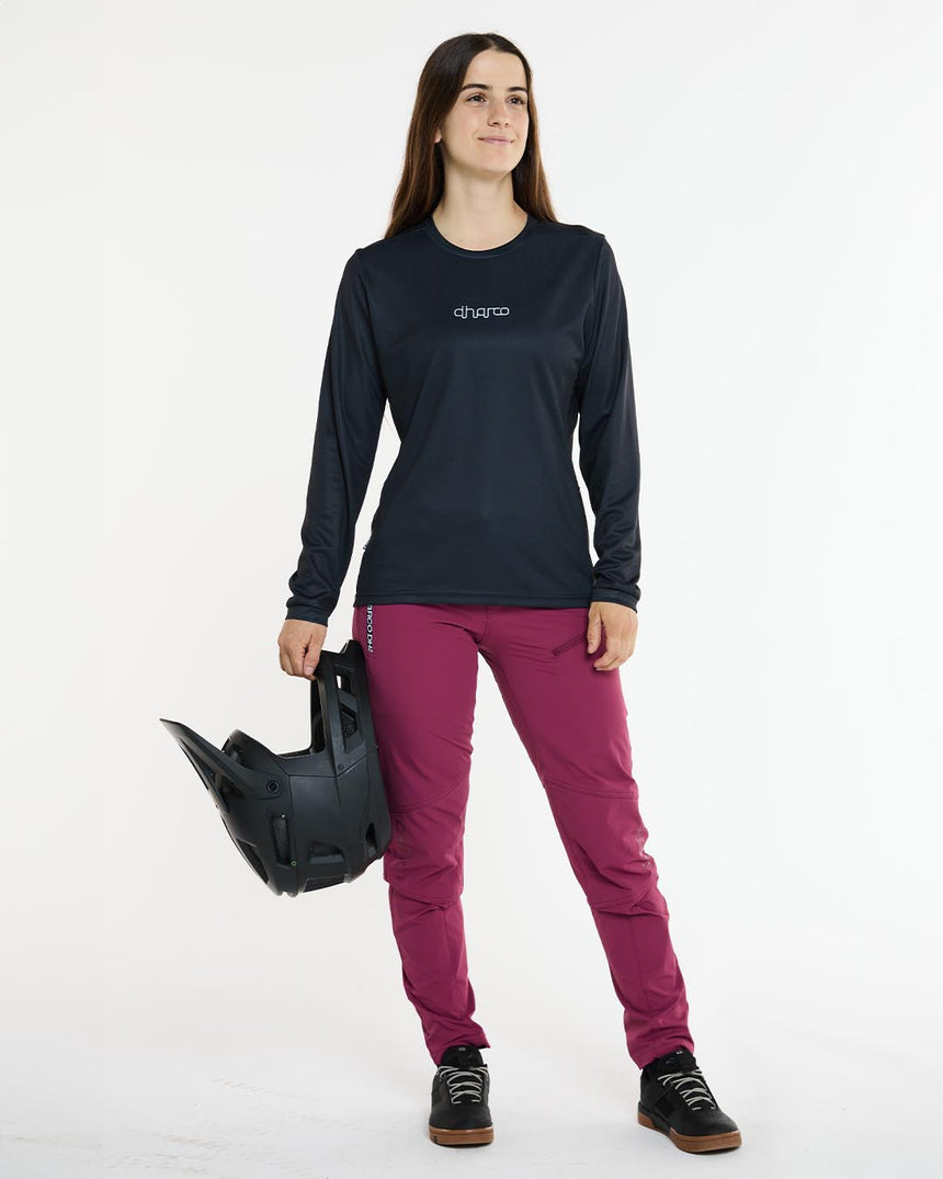 Womens Gravity Jersey | The Darkness | Long Sleeves | WOMENS TOPS | DHaRCO | Image 3 of 6