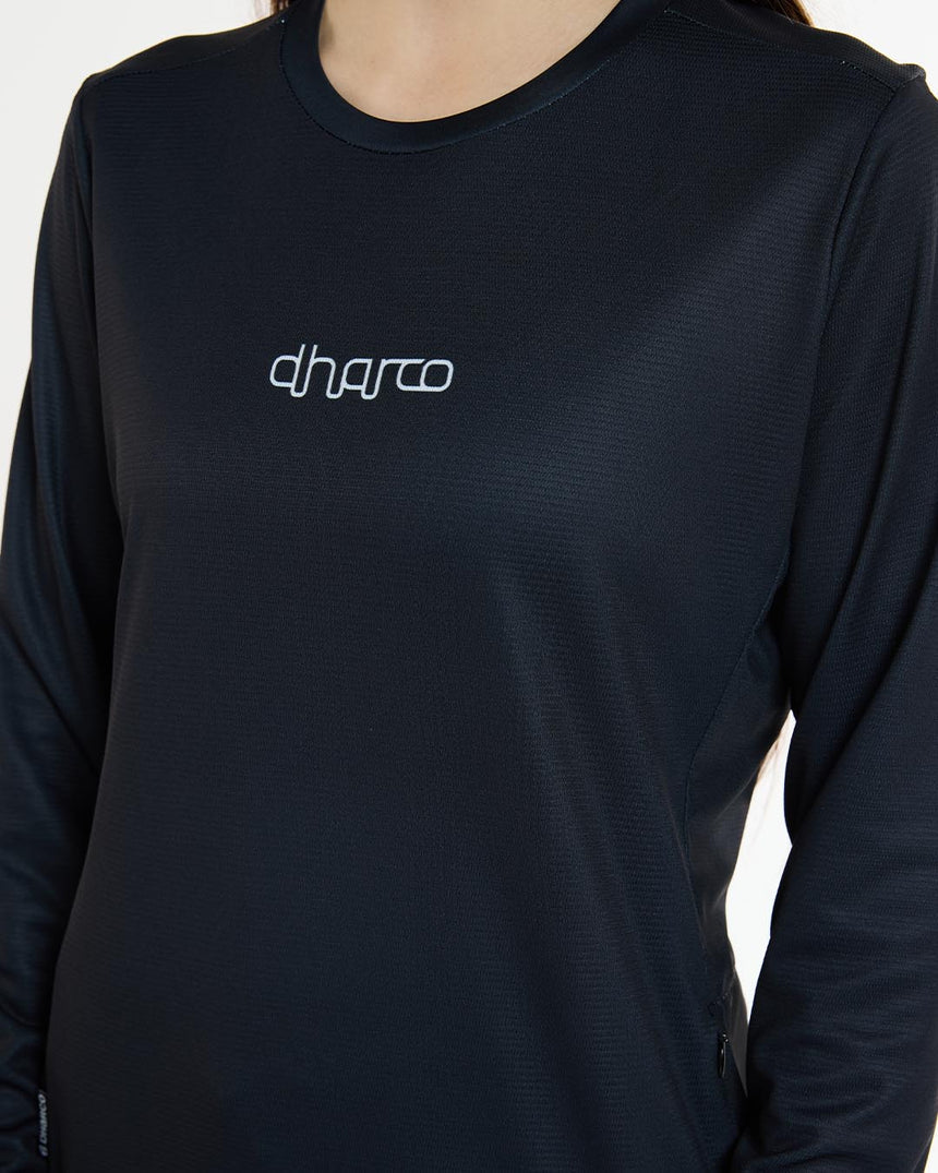 Womens Gravity Jersey | The Darkness | Long Sleeves | WOMENS TOPS | DHaRCO | Image 5 of 6